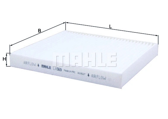 Salono filtras KNECHT LA 569
