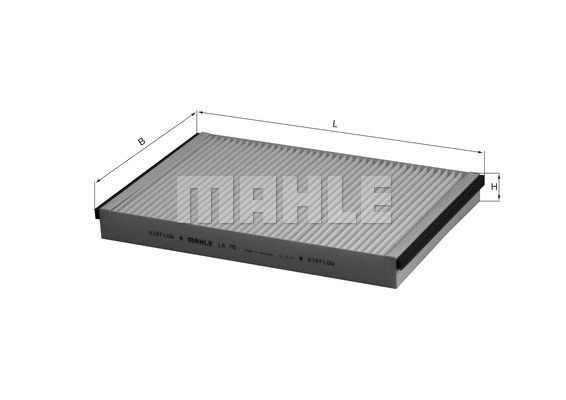 Salono filtras KNECHT LA 75