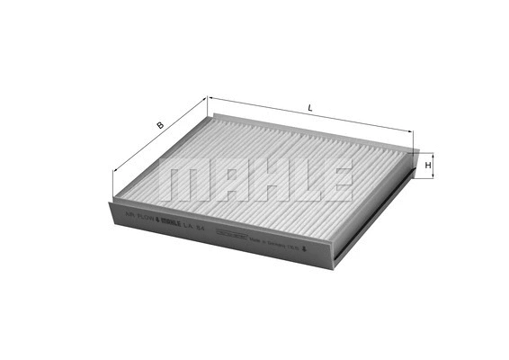 Salono filtras KNECHT LA 84