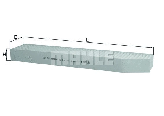 Salono filtras KNECHT LA 897