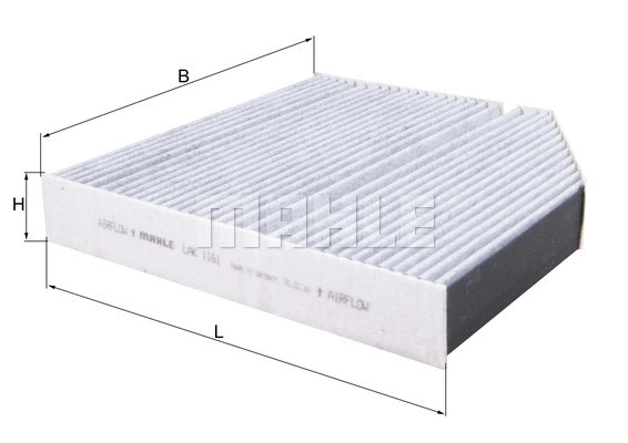 Salono filtras KNECHT LAK 1161