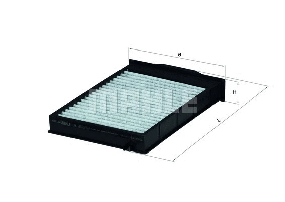 Salono filtras KNECHT LAK 175