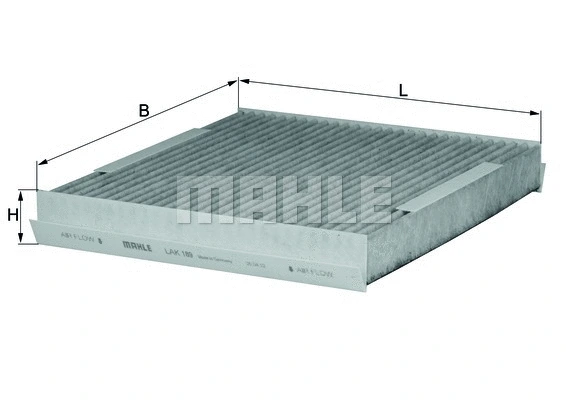 Salono filtras KNECHT LAK 189