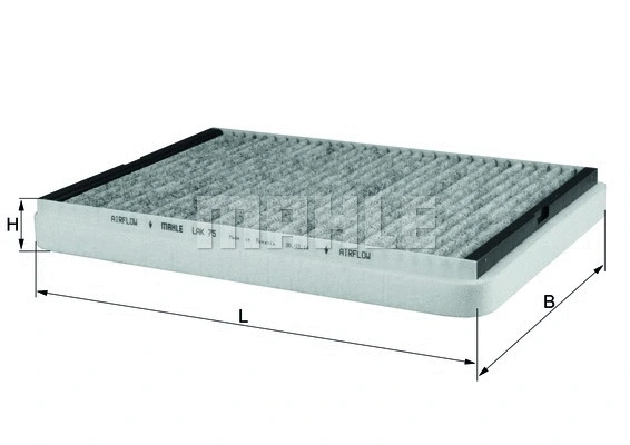 Salono filtras KNECHT LAK 75