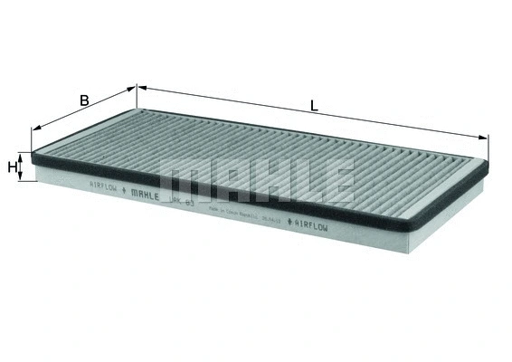 Salono filtras KNECHT LAK 83