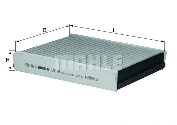 Salono filtras KNECHT LAK 98
