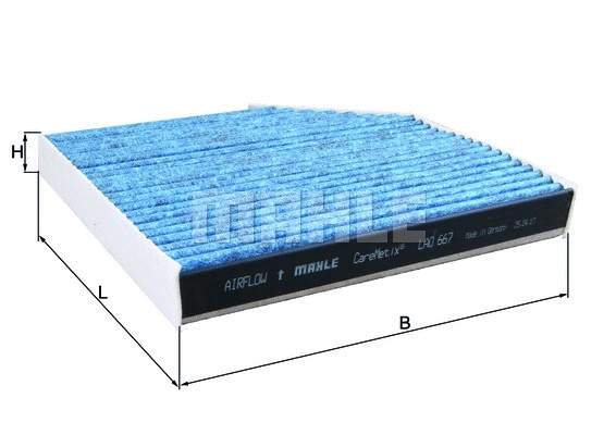 Salono filtras KNECHT LAO 667