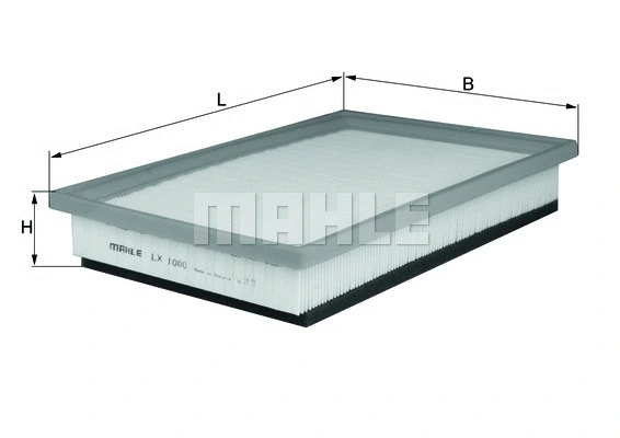 Oro filtras KNECHT LX 1000