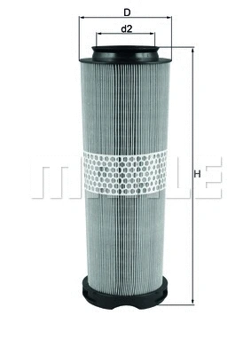 Oro filtras KNECHT LX 1020