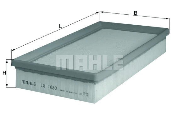 Oro filtras KNECHT LX 1080