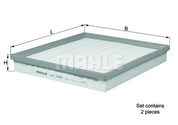 Oro filtras KNECHT LX 1264/S
