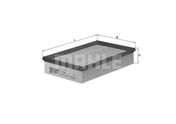 Oro filtras KNECHT LX 1596