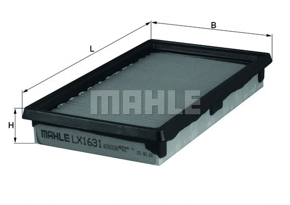 Oro filtras KNECHT LX 1631