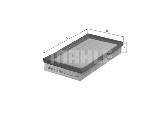 Oro filtras KNECHT LX 1781/2