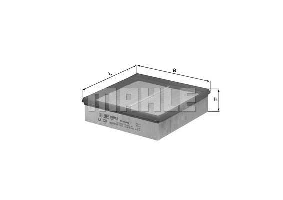 Oro filtras KNECHT LX 220
