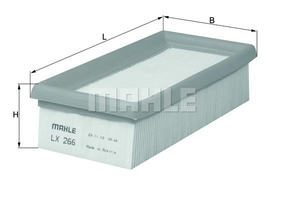 Oro filtras KNECHT LX 266