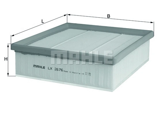 Oro filtras KNECHT LX 2676