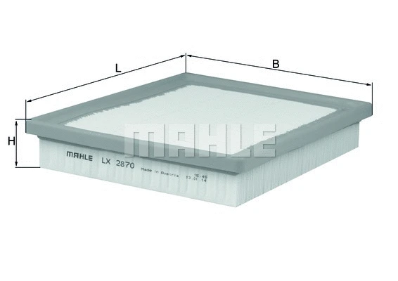 Oro filtras KNECHT LX 2870