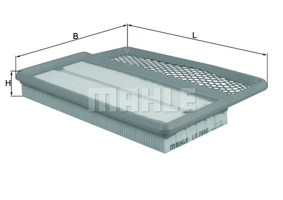 Oro filtras KNECHT LX 2880