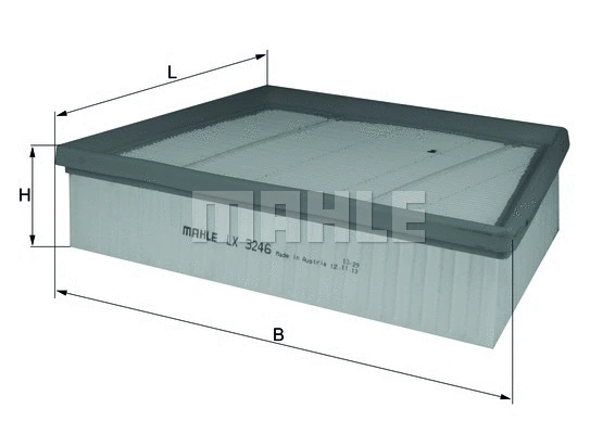 Oro filtras KNECHT LX 3246