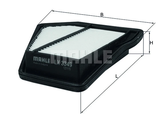 Oro filtras KNECHT LX 3349