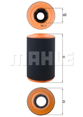 Oro filtras KNECHT LX 3353