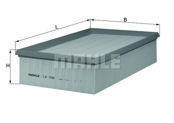 Oro filtras KNECHT LX 339