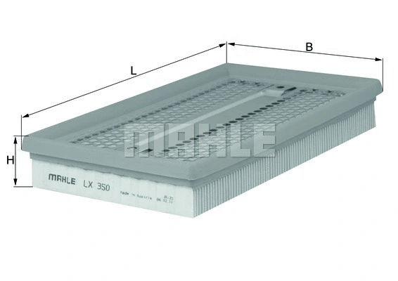 Oro filtras KNECHT LX 350