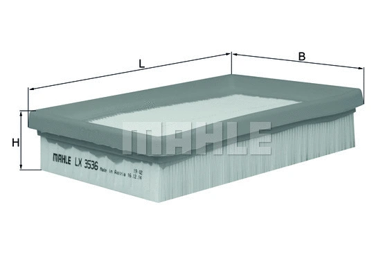 Oro filtras KNECHT LX 3536