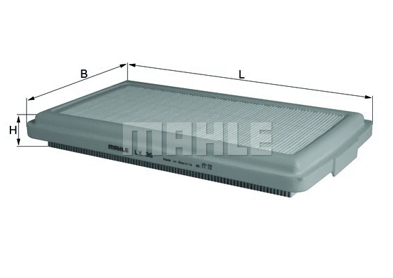 Oro filtras KNECHT LX 36