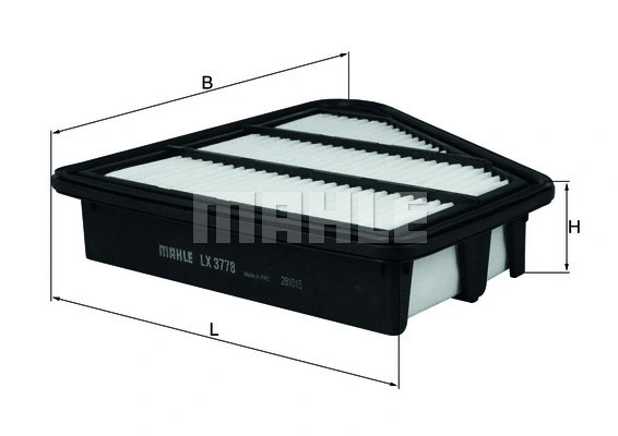 Oro filtras KNECHT LX 3778