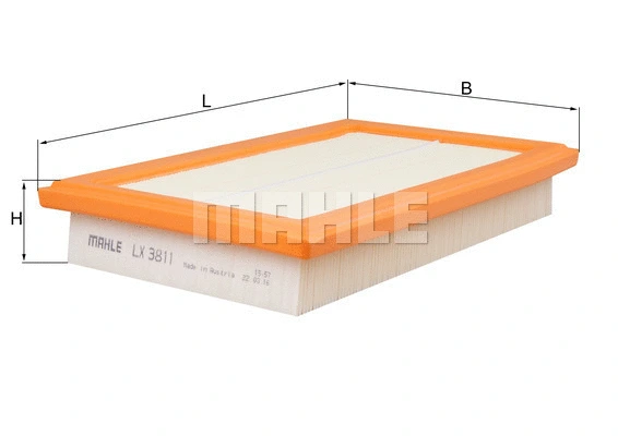 Oro filtras KNECHT LX 3811