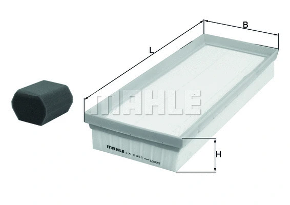 Oro filtras KNECHT LX 3955 KIT
