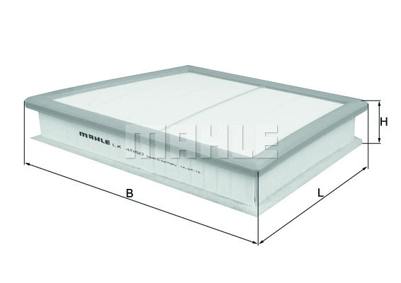 Oro filtras KNECHT LX 4060