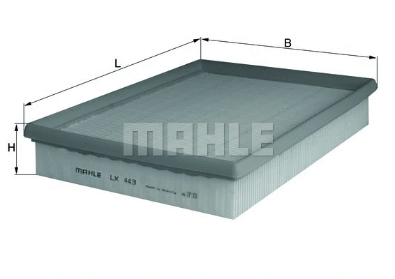 Oro filtras KNECHT LX 443