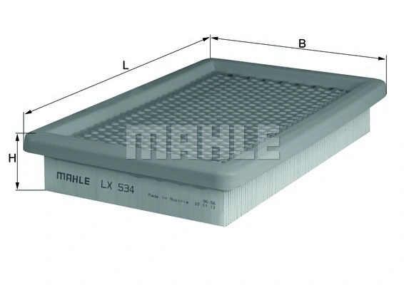 Oro filtras KNECHT LX 534