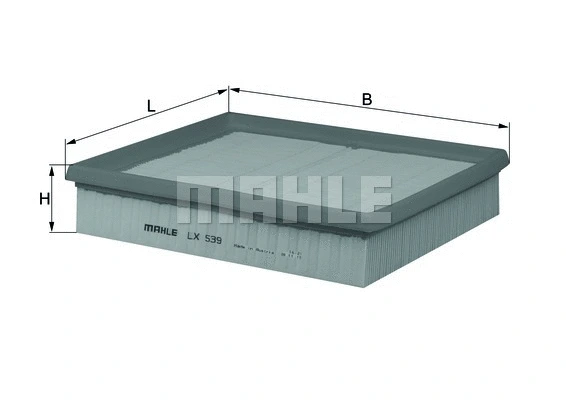 Oro filtras KNECHT LX 539