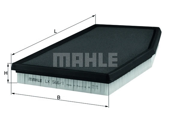 Oro filtras KNECHT LX 566/1
