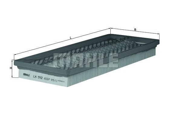 Oro filtras KNECHT LX 592