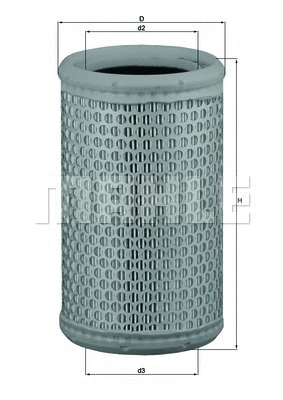 Oro filtras KNECHT LX 646/1