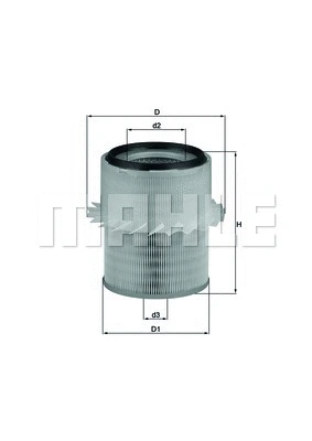 Oro filtras KNECHT LX 673