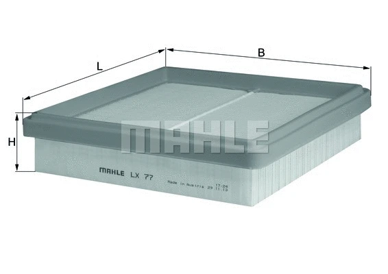 Oro filtras KNECHT LX 77