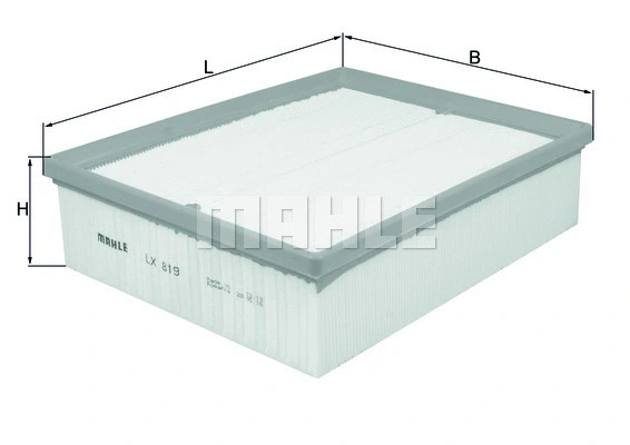 Oro filtras KNECHT LX 819