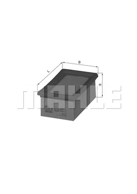 Oro filtras KNECHT LX 820