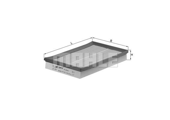 Oro filtras KNECHT LX 977D
