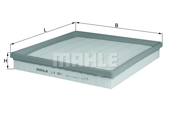 Oro filtras KNECHT LX 981