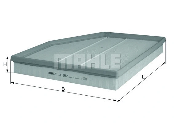 Oro filtras KNECHT LX 982