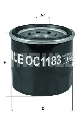 Alyvos filtras KNECHT OC 1183