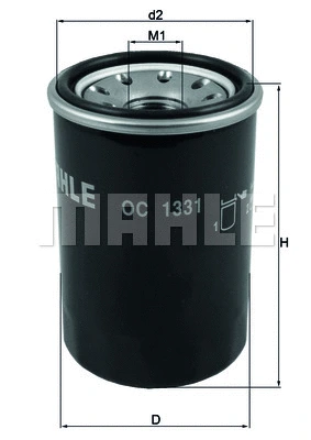 Alyvos filtras KNECHT OC 1331