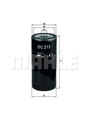 Alyvos filtras KNECHT OC 213
